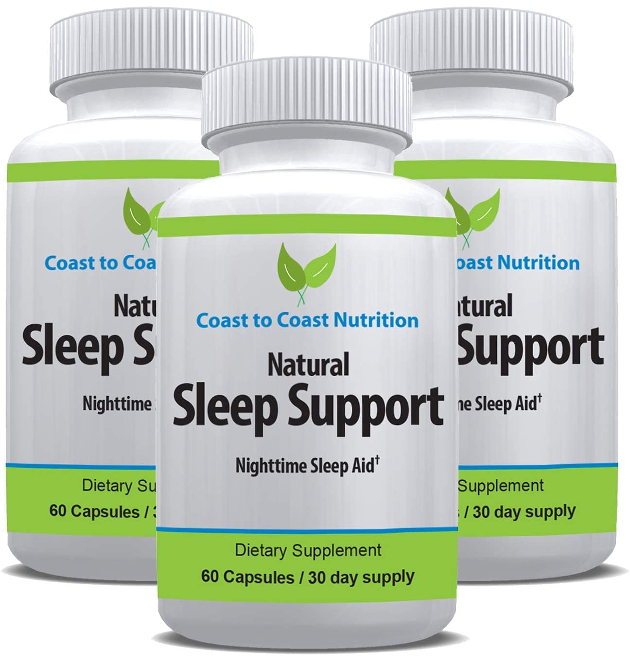 Coast to Coast Nutrition Sleep Support Supplement 60 Capsules