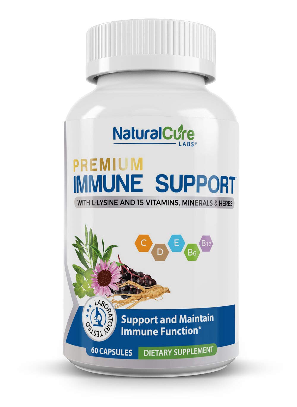 Natural Cure Labs Premium Immune Support Capsule 60 Capsules