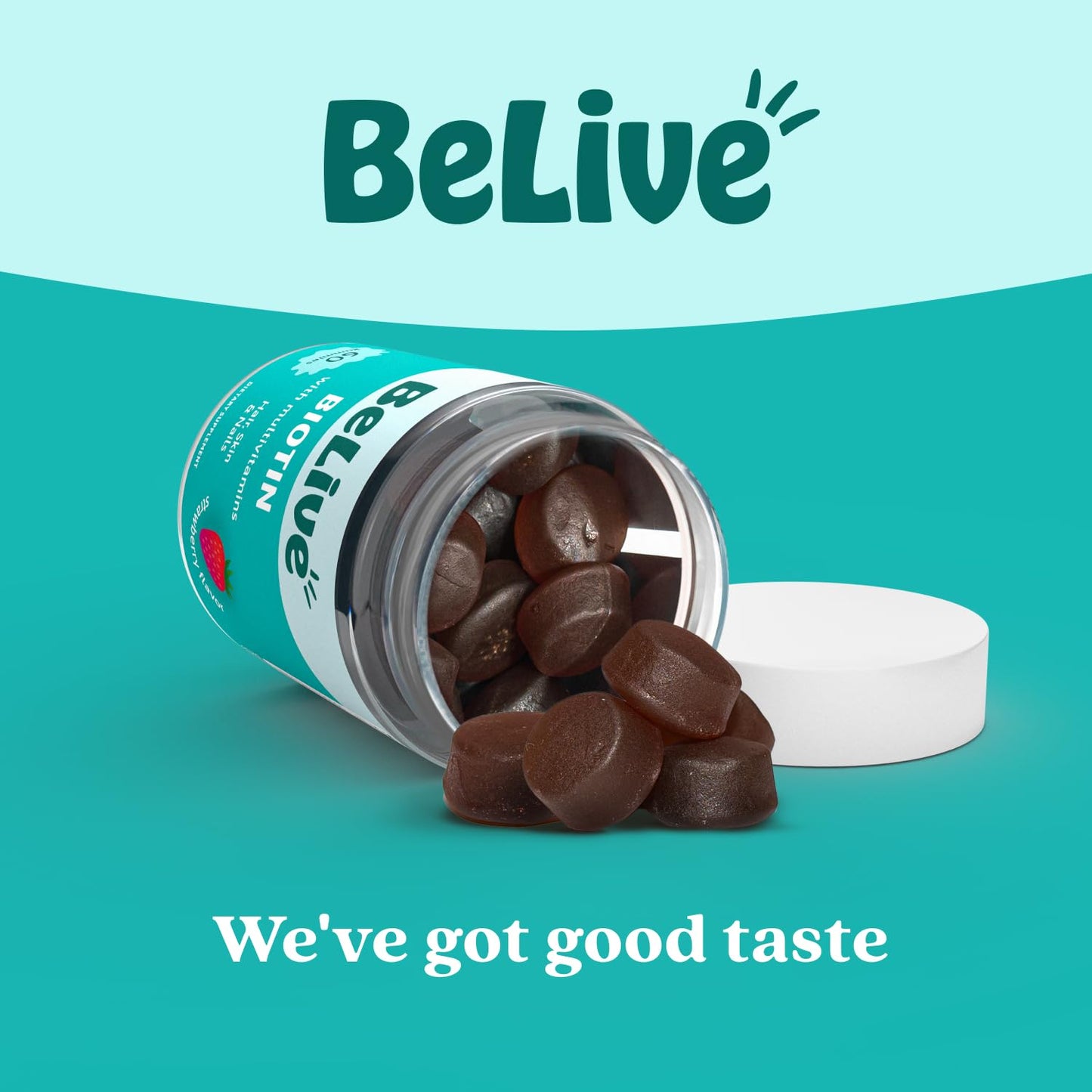 BeLive Biotin Gummies 180 Gummies