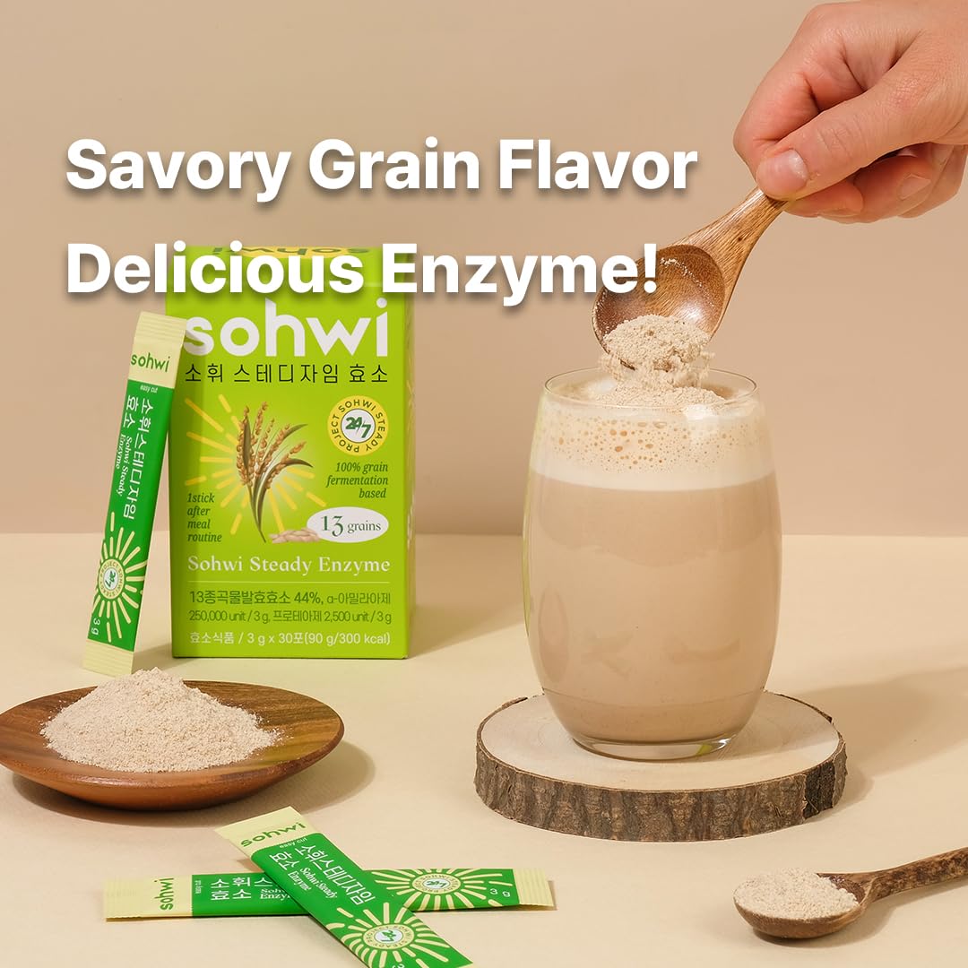 SOHWI Digestive Enzyme Sticks, 30 Sticks