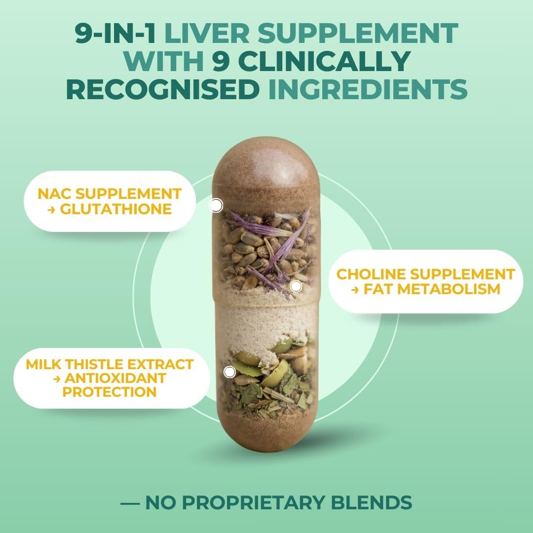 VITAL NUTRITIVE Vital Liver Support Capsules 120