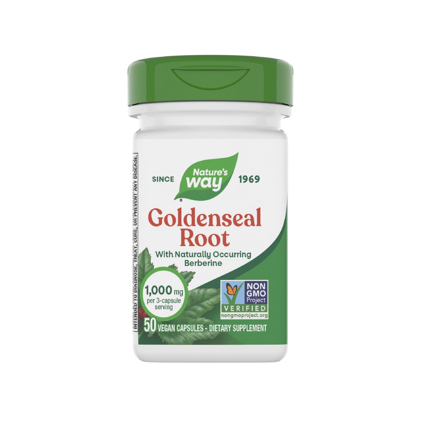 Nature's Way Goldenseal Root Capsule, 50 Count