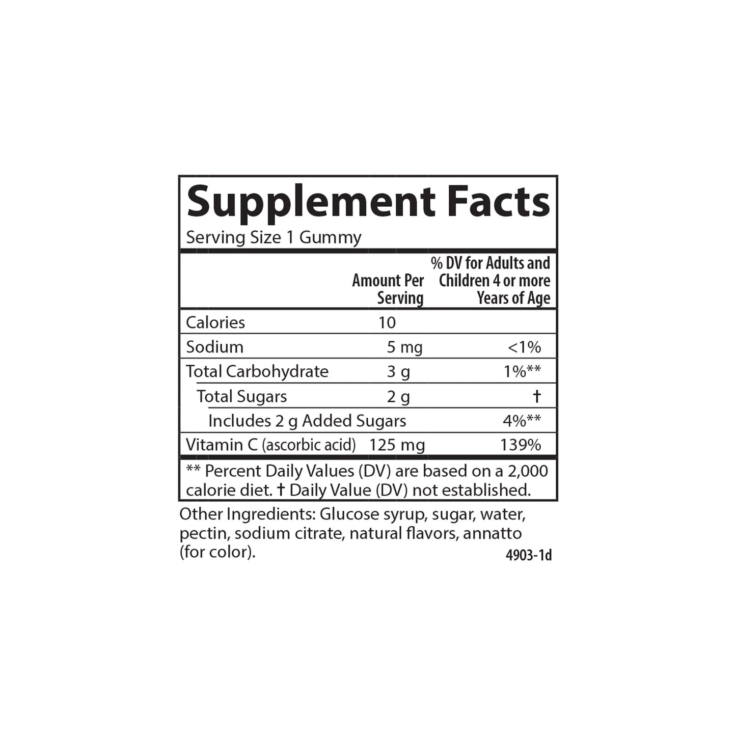 Carlson Kids Vitamin C Gummies, 60 CT