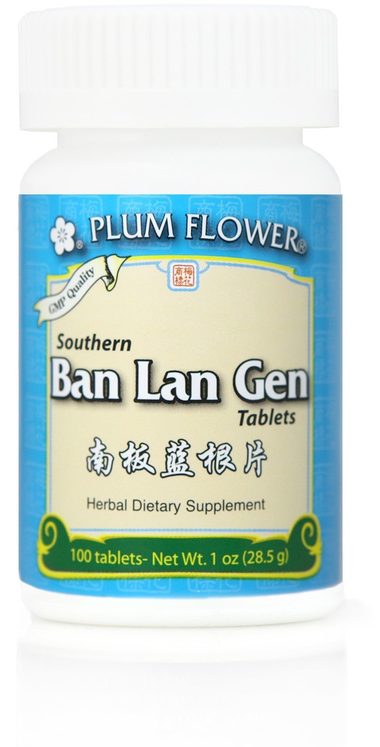 Plum Flower Ban Lan Gen Tablets 100 Count