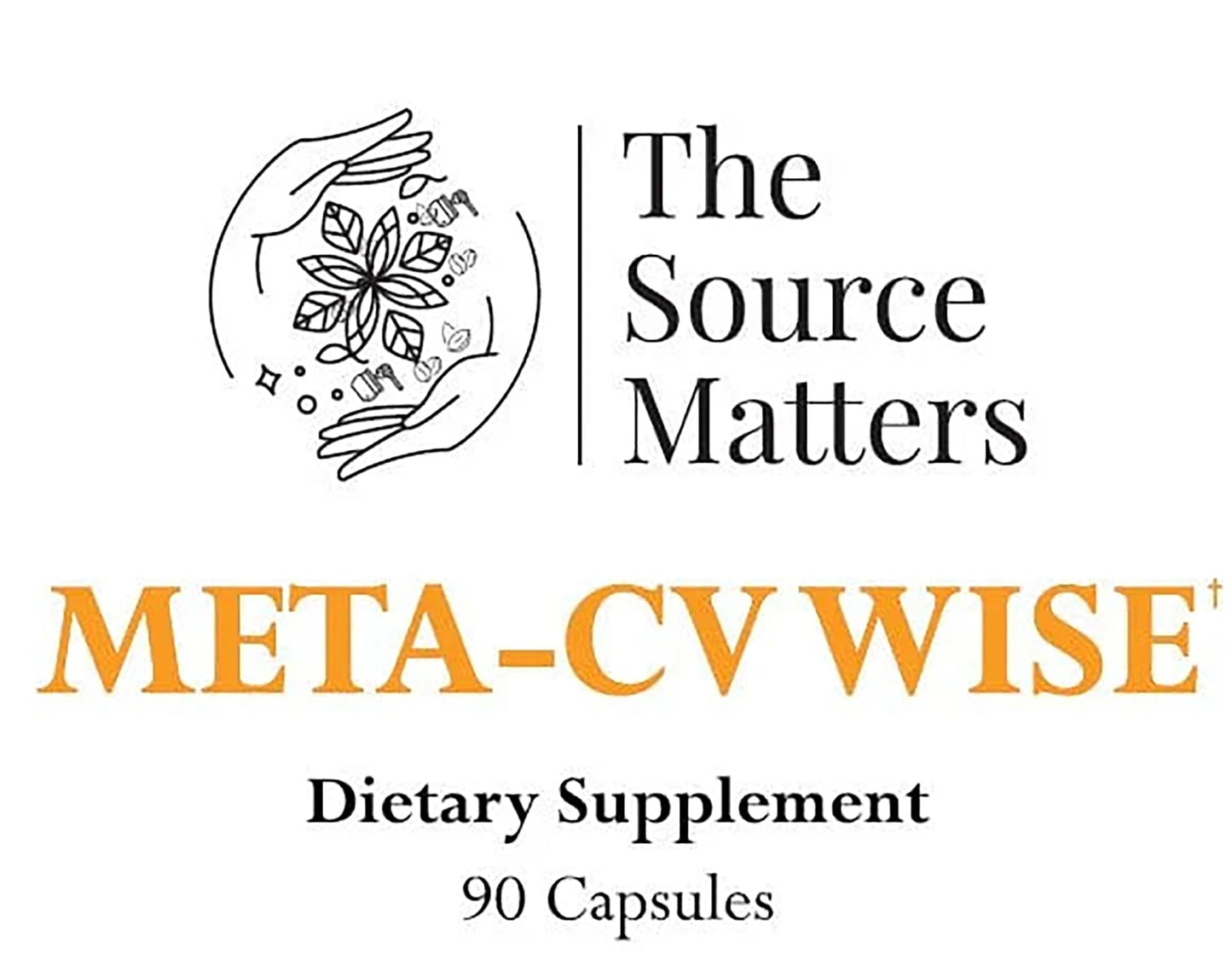 THE SOURCE MATTERS Meta-CV Wise Dietary Supplement Capsules 90