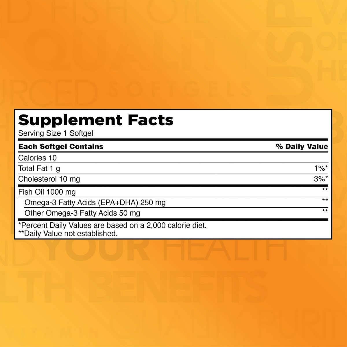 KIRKLAND Omega-3 Fish Oil Concentrate 1000 mg Softgel, 400 Softgels