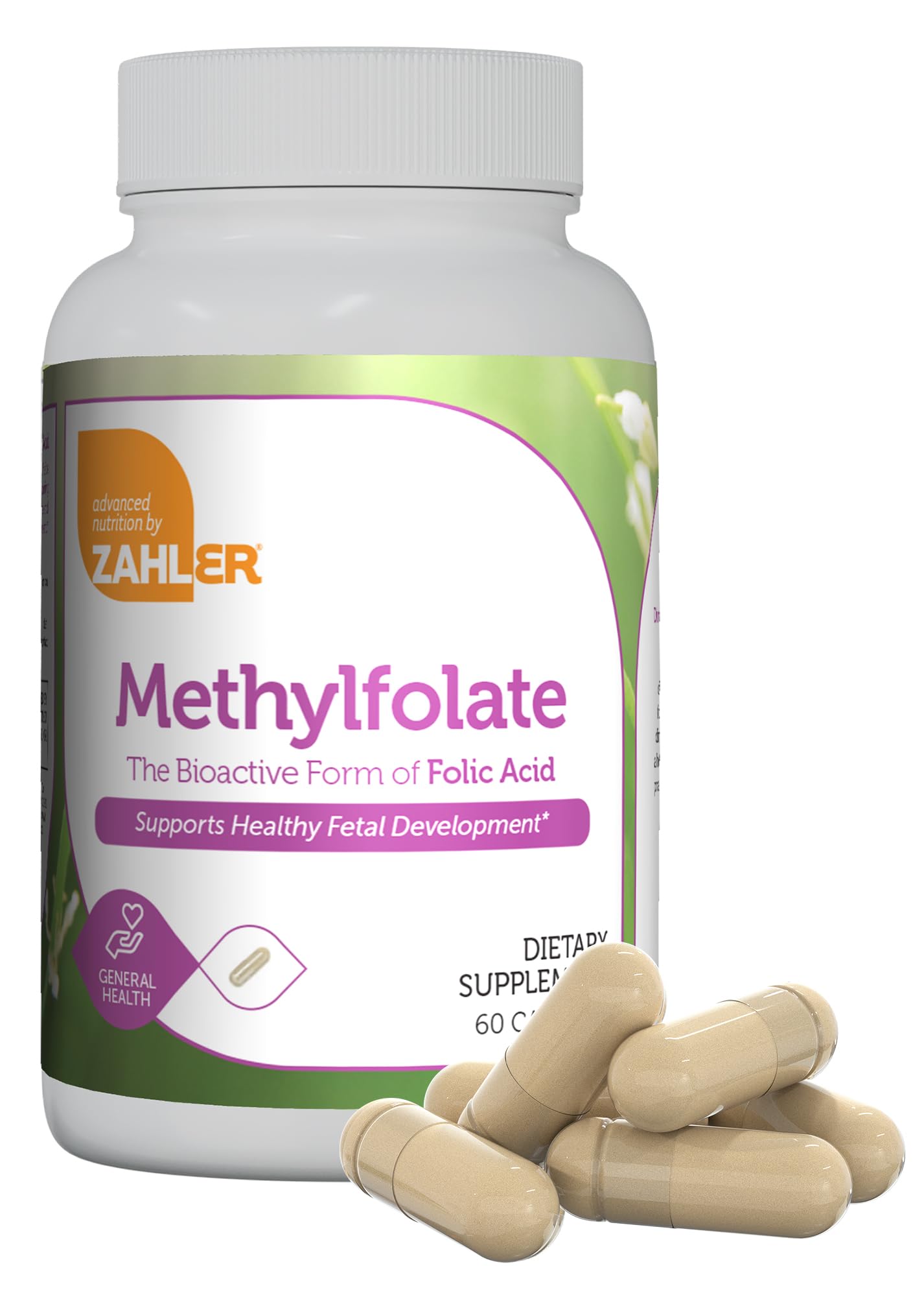 Zahler Methylfolate 60 Capsules