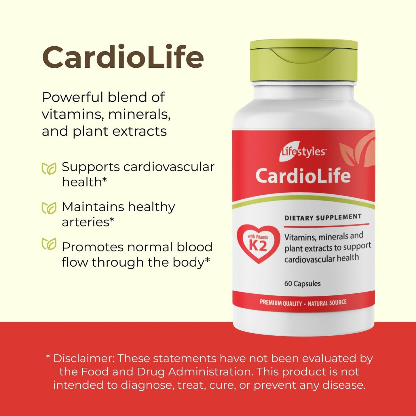 Intra CardioLife Supplement Capsule 60 Capsules