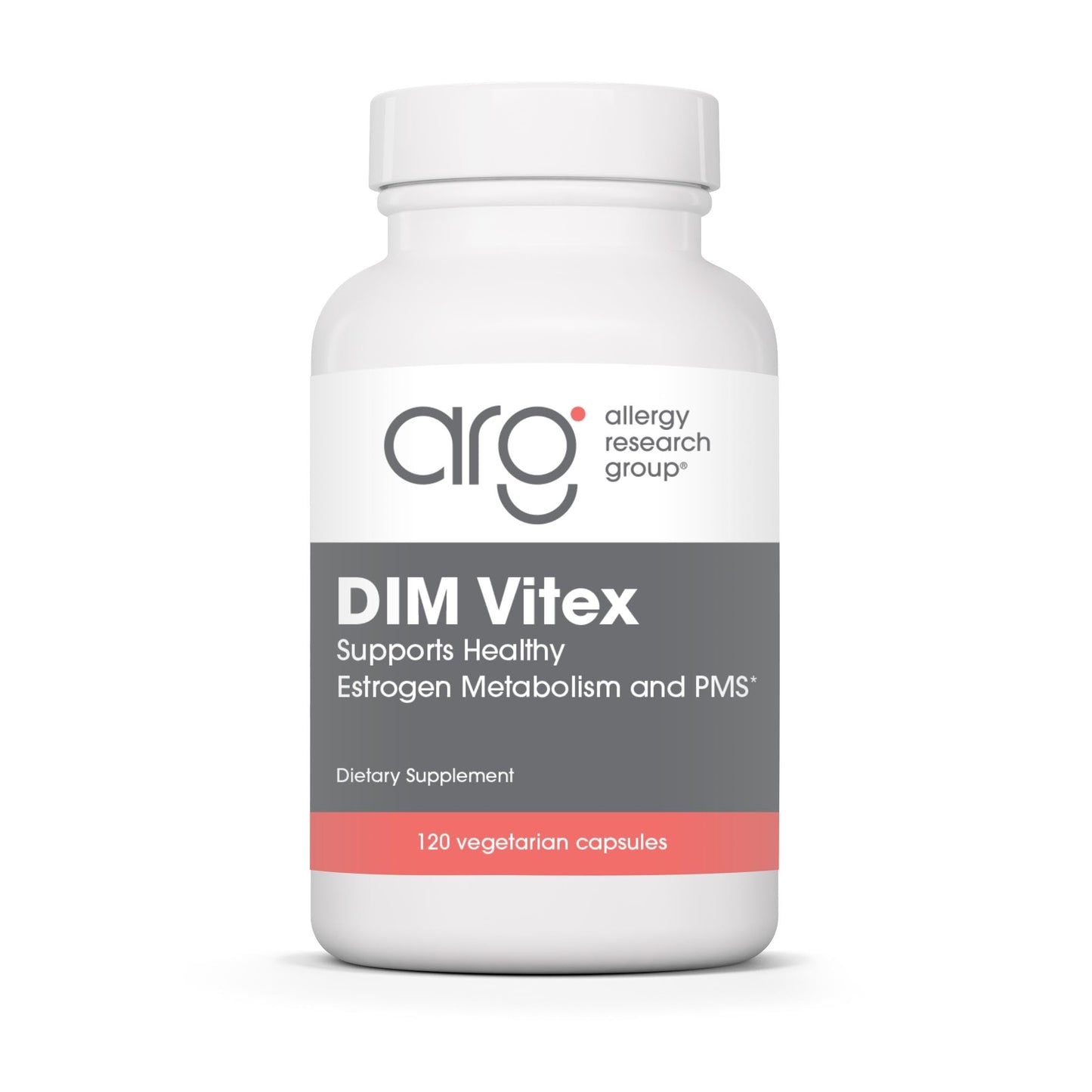 Allergy Research Group DIM Vitex - Supports Estrogen Metabolism - DIM with NAC and Vitamin B & Magnesium, 120 Capsules