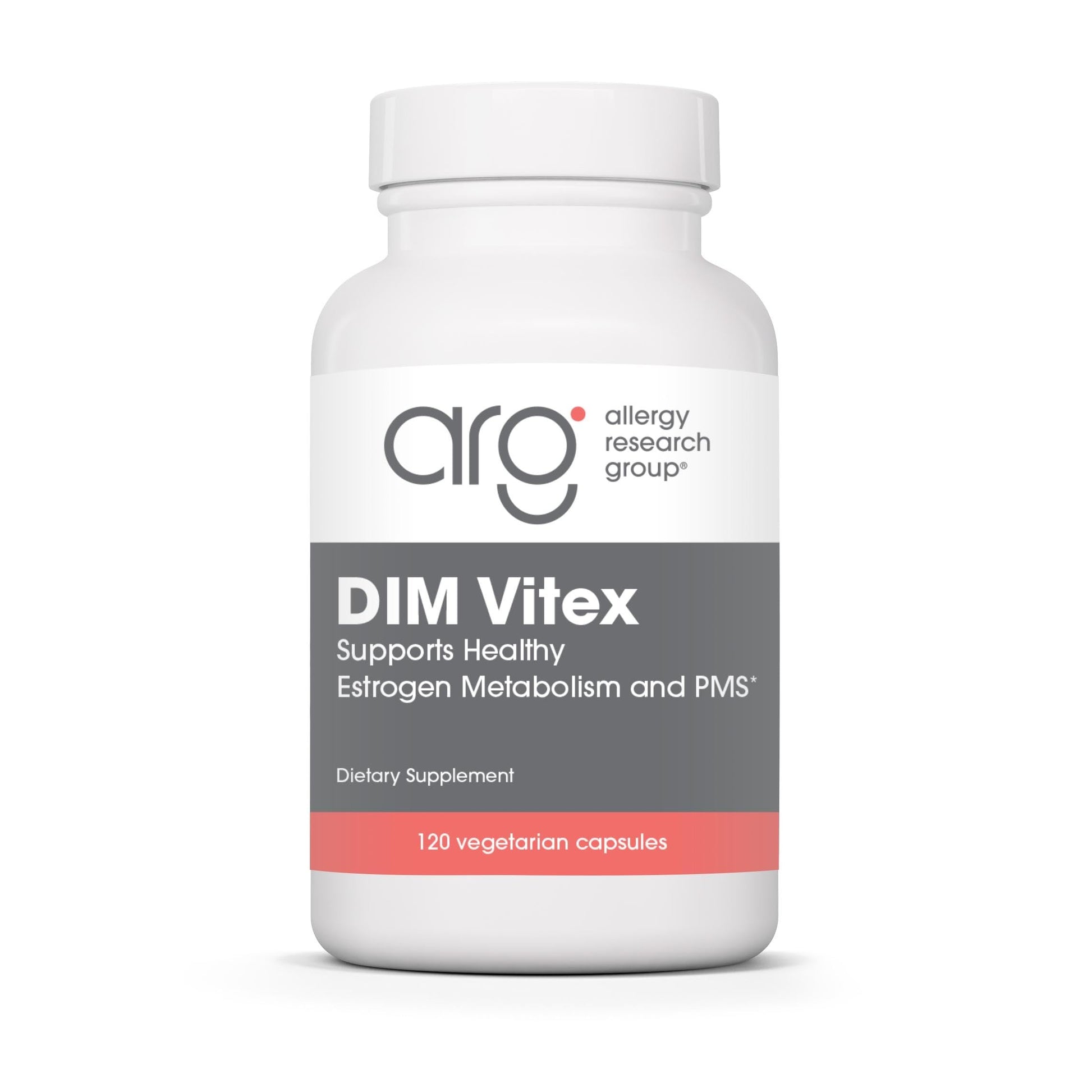 Allergy Research Group DIM Vitex - Supports Estrogen Metabolism - DIM with NAC and Vitamin B & Magnesium, 120 Capsules