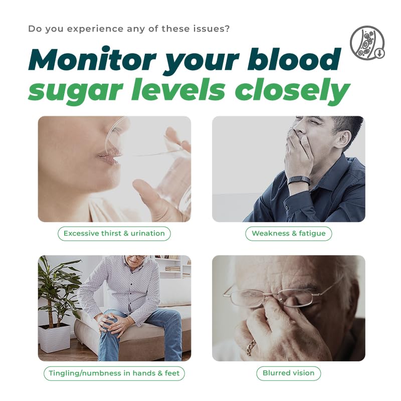 Kreain Nature Blood Sugar Blend with Bitter Melon & Cinnamon Extract Capsules, 45 Capsules, 2-Pack