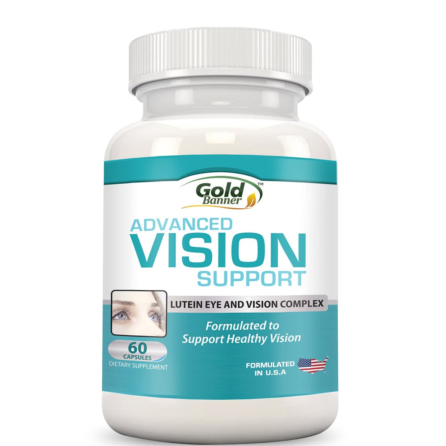 Gold Banner Lutein Eye & Vision Complex Capsule 60 Count