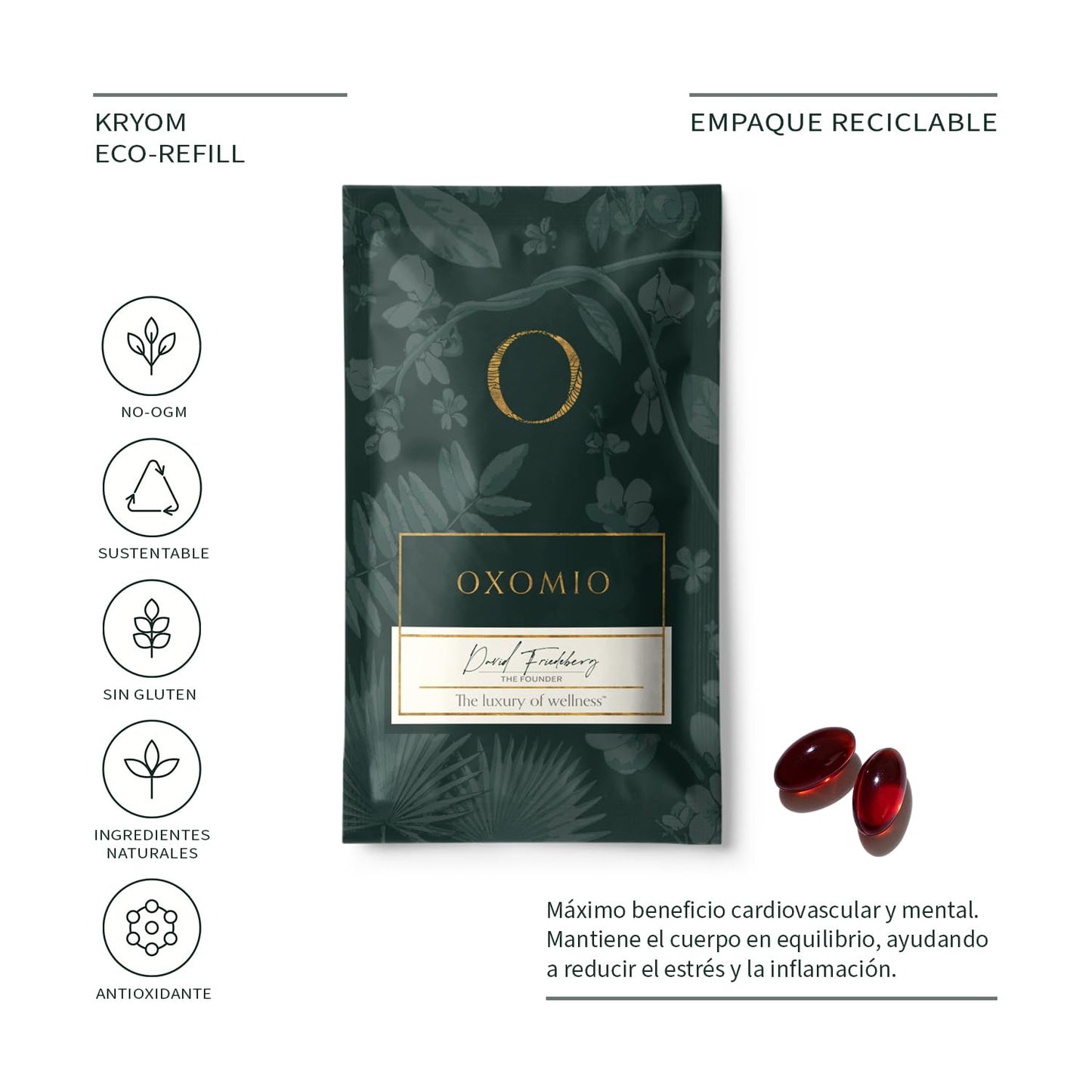 OXOMIO Antarctic Essential Softgel 1 Count
