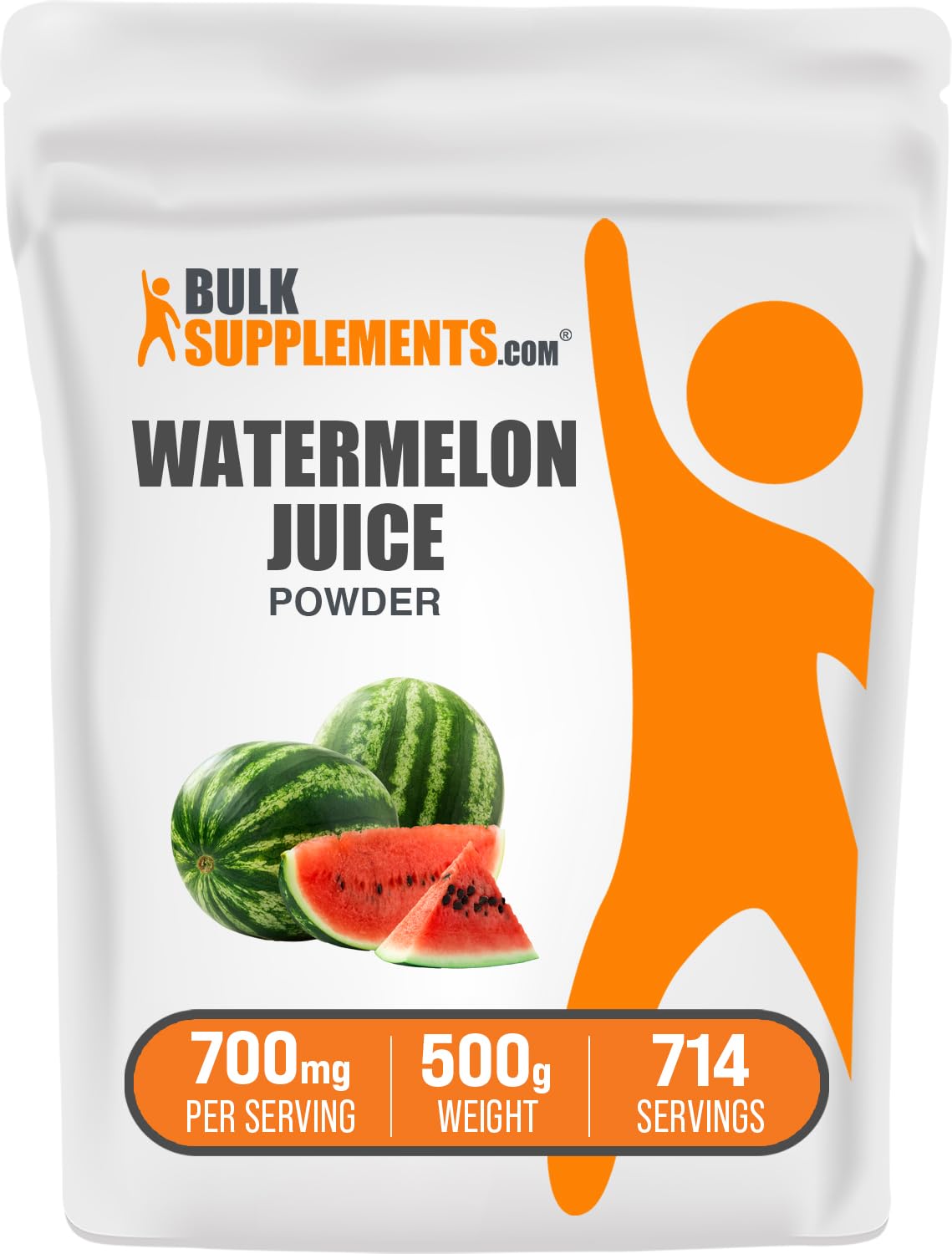 BulkSupplements Watermelon Juice Powder, Powder, 17.64