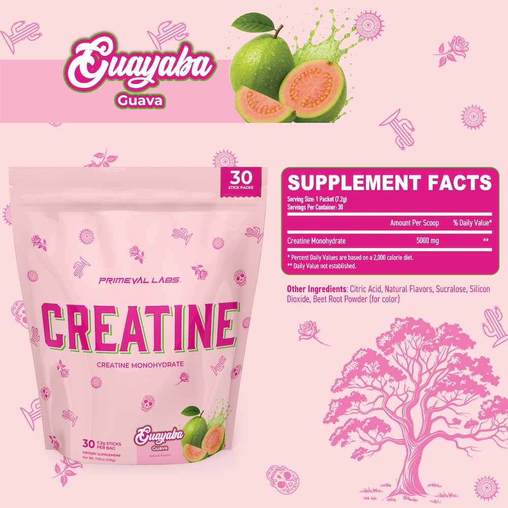 Primeval Labs Clean Creatine Monohydrate Powder 30 Servings