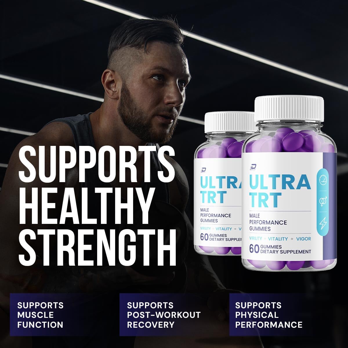 Indelo Ultra TRT Gummies 60 Count