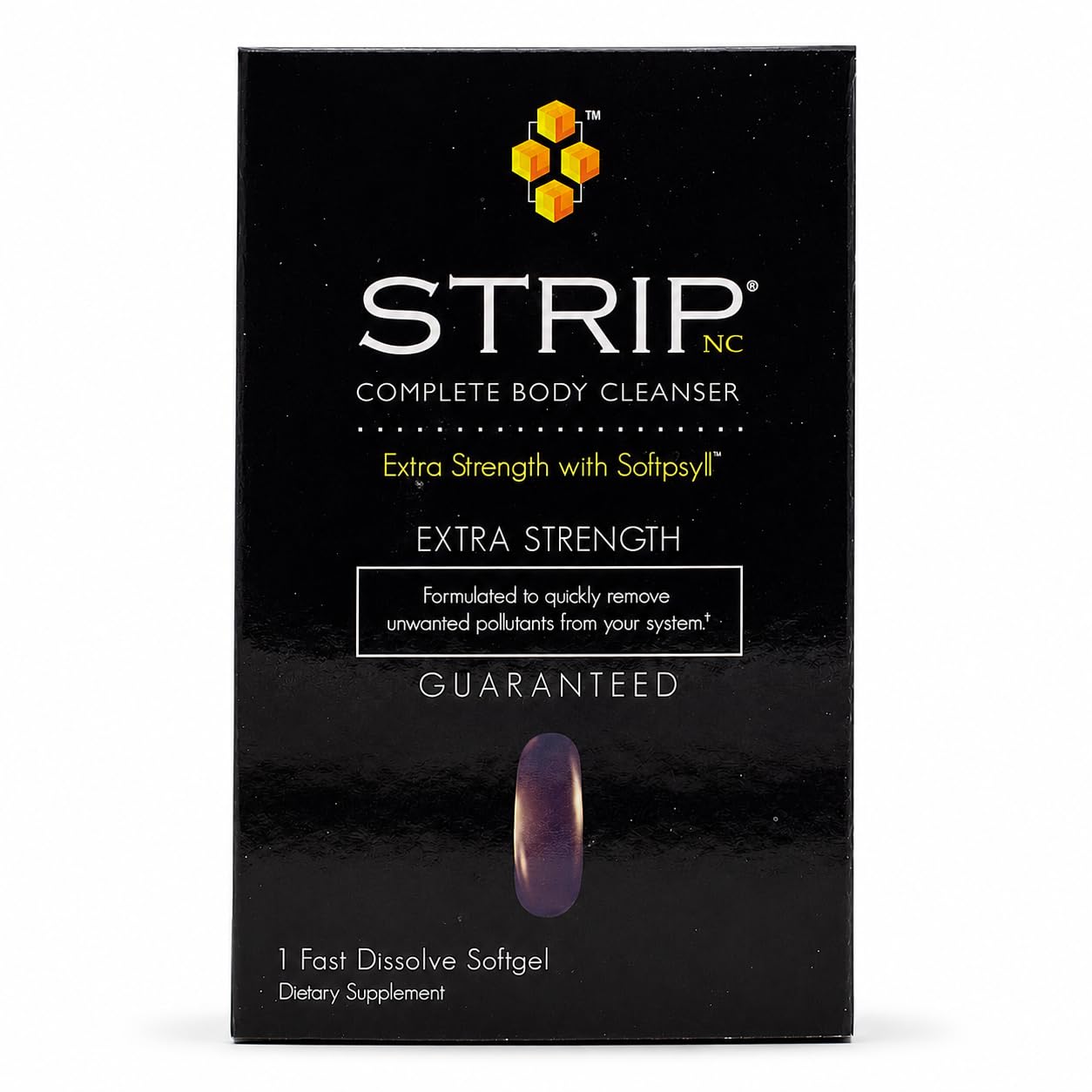 Wellgenix Strip NC Extra Strength Complete Body Cleanser Softgel 1 Count