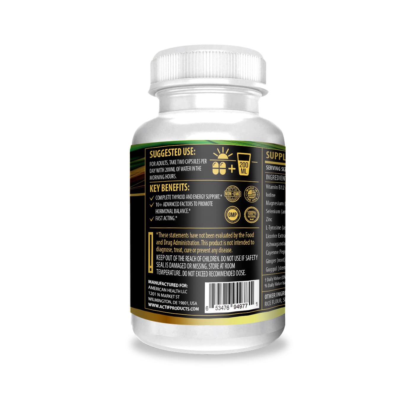 ACTIF Thyroid Mega Support Capsule 1