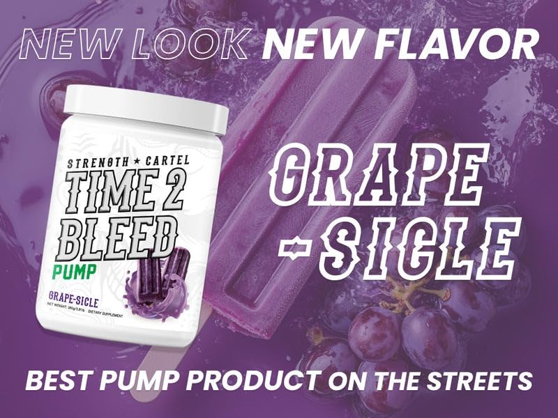 STRENGTH CARTEL Grapecicle Powder 12.8 Ounce