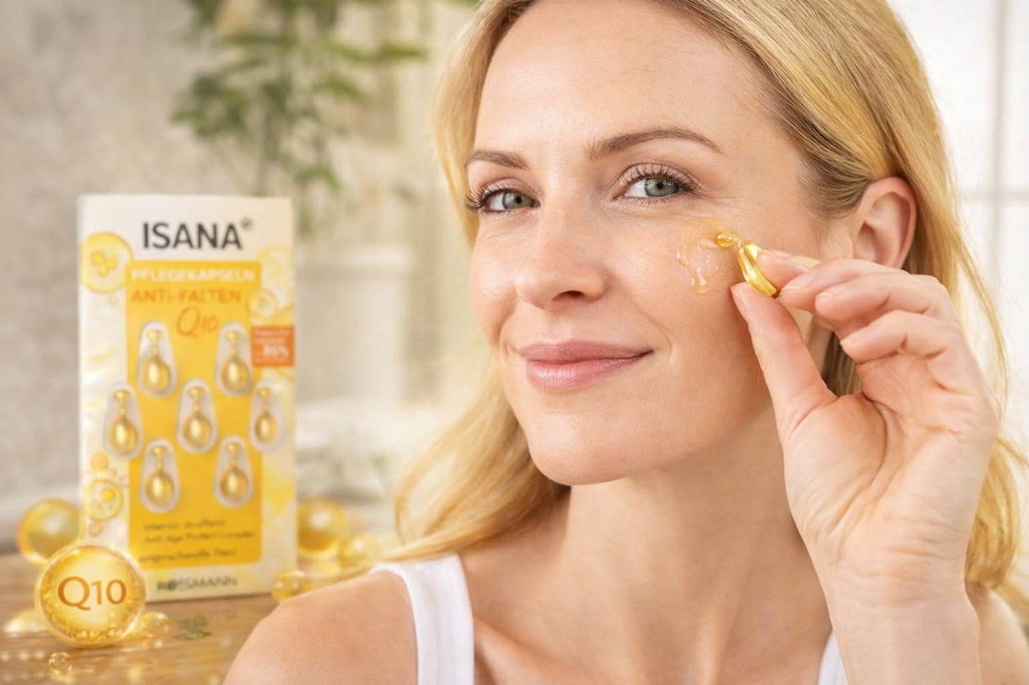 Generic ISANA Q10 Anti-Wrinkle Care Capsules, 21 Capsules