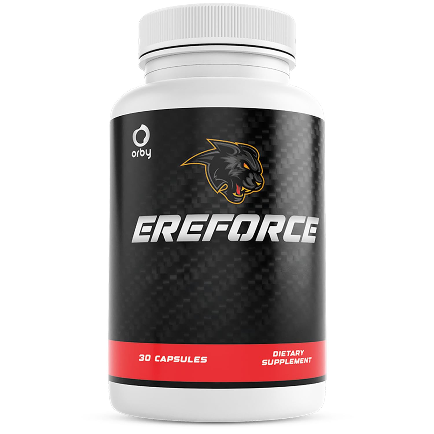Orby EreForce Natural Daily Wellness Supplement with L-Citrulline, L-Carnitine & Maca Root, 30 Capsules