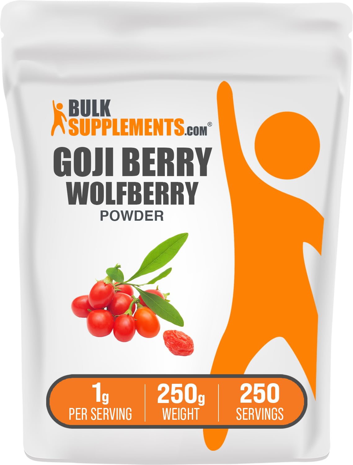 BulkSupplements Goji Berry Powder 8.82 Ounce