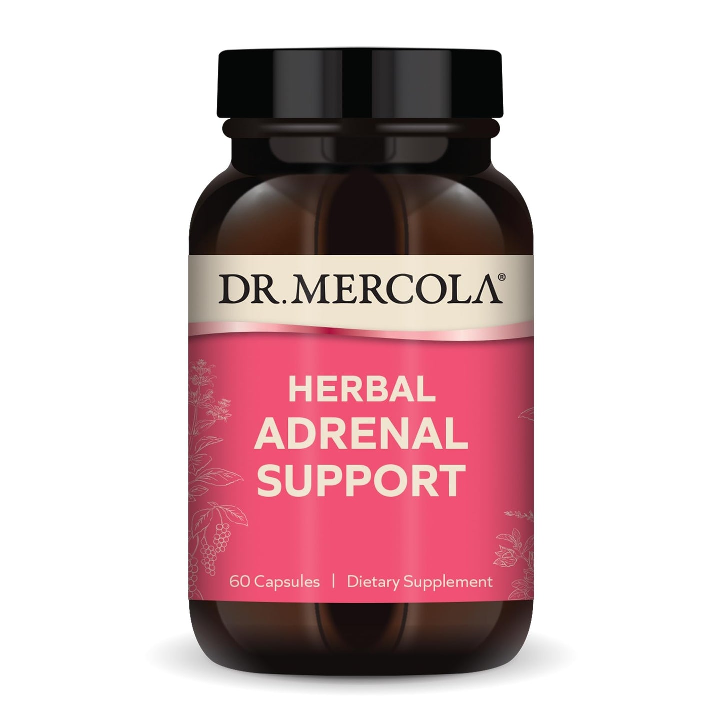 Dr. Mercola Herbal Adrenal Support Capsule 60 Count