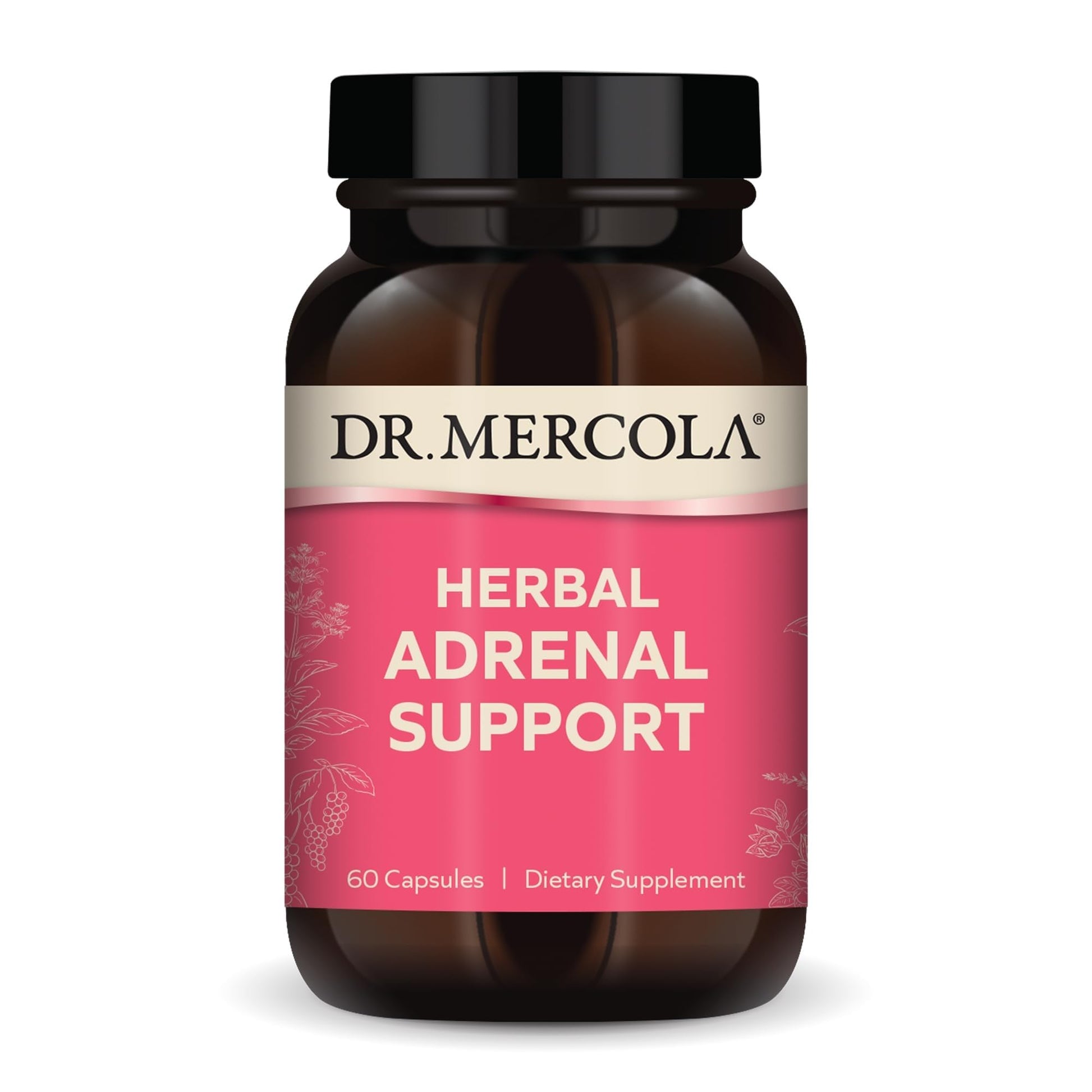 Dr. Mercola Herbal Adrenal Support Capsule 60 Count