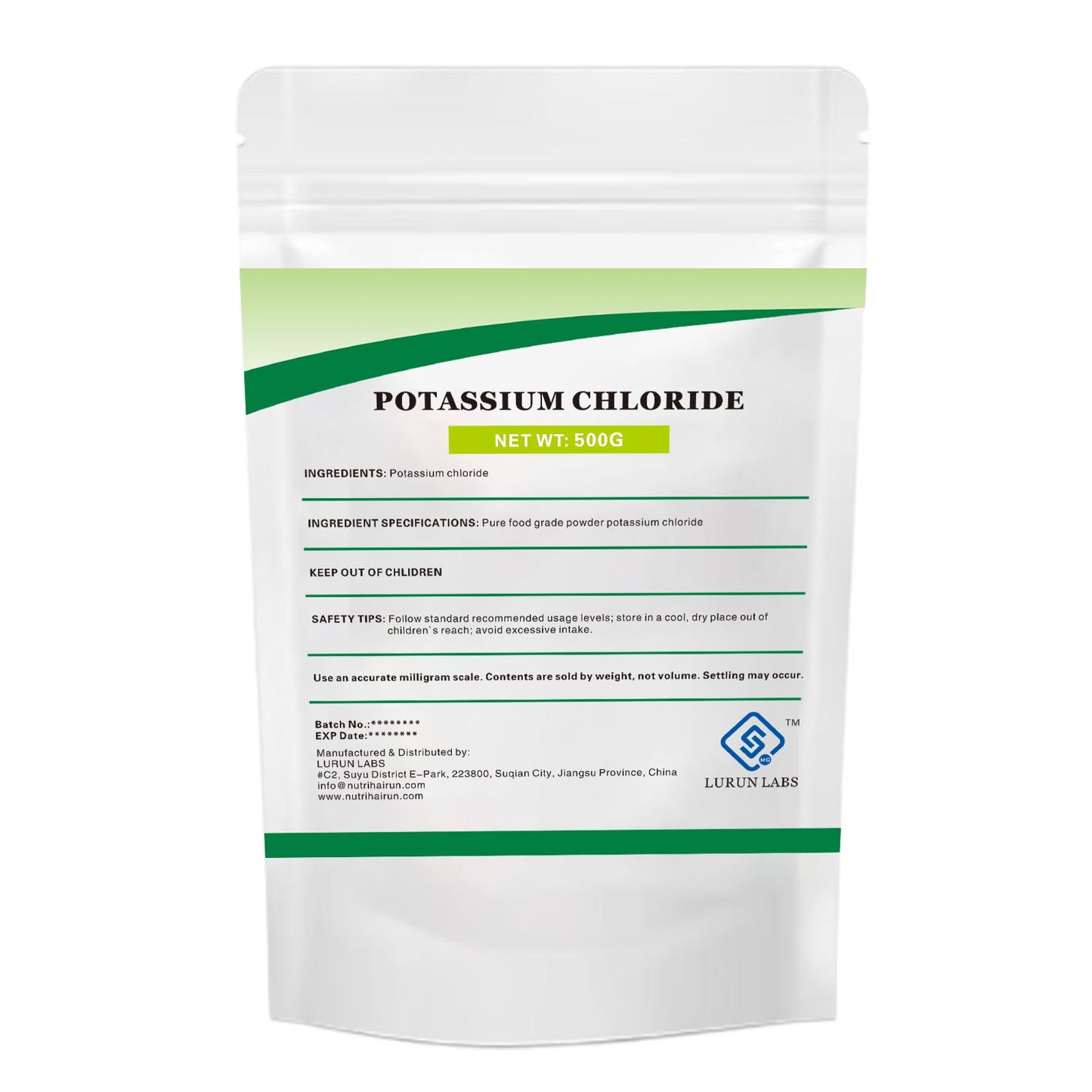 MG LURUN LABS Potassium Supplement Potassium Chloride Powder 17.64