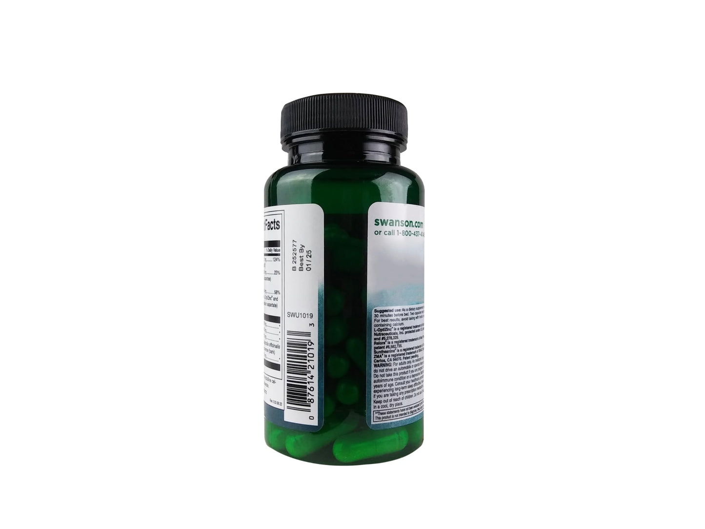 Swanson Sleep Form with L-Theanine & Melatonin, 60 Capsules