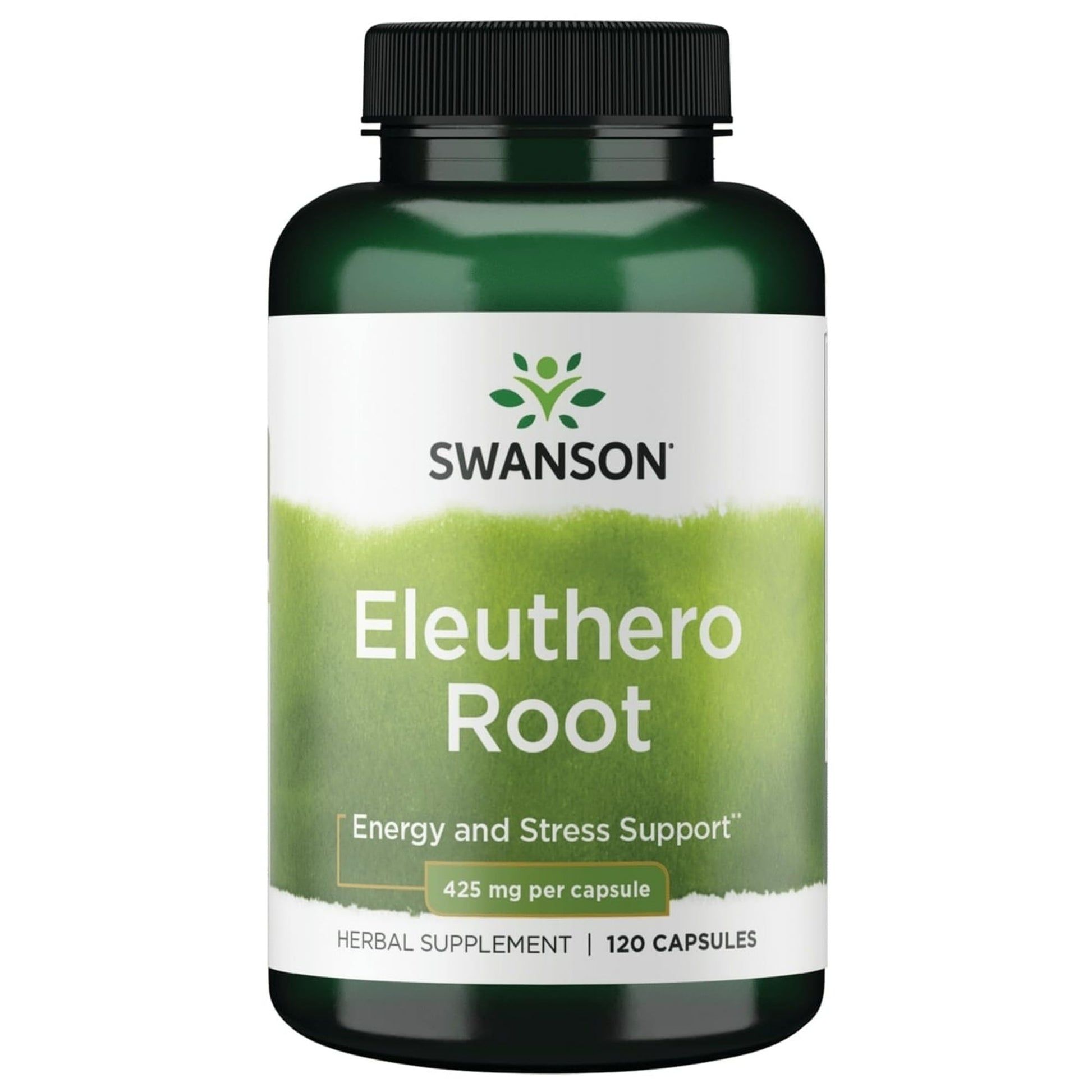 Swanson Eleuthero Root 425 Milligrams Capsules 120 Count