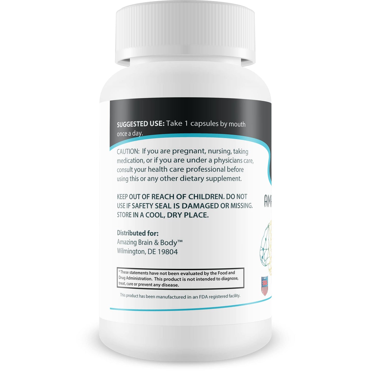 A-MAZ Amazin Brain Capsules, 60 Count