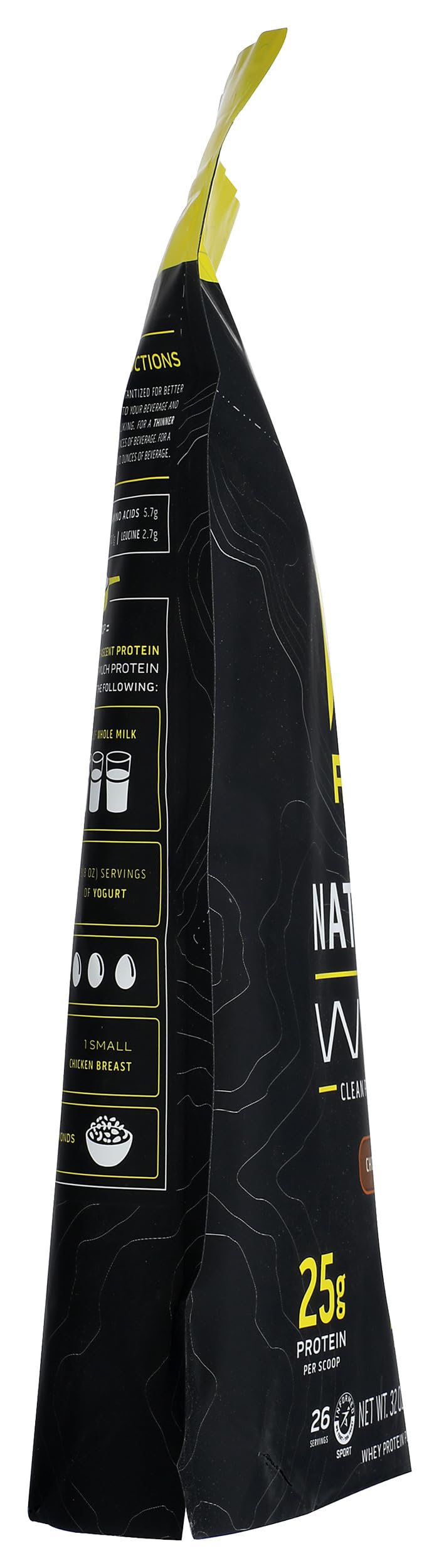 Ascent 100% Whey Protein Powder - Post Workout Whey Protein Isolate, 32