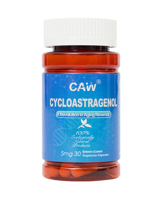 CAW Hypersorption Cycloastragenol 5Mg Enteric-Coated Capsules, 30 Count