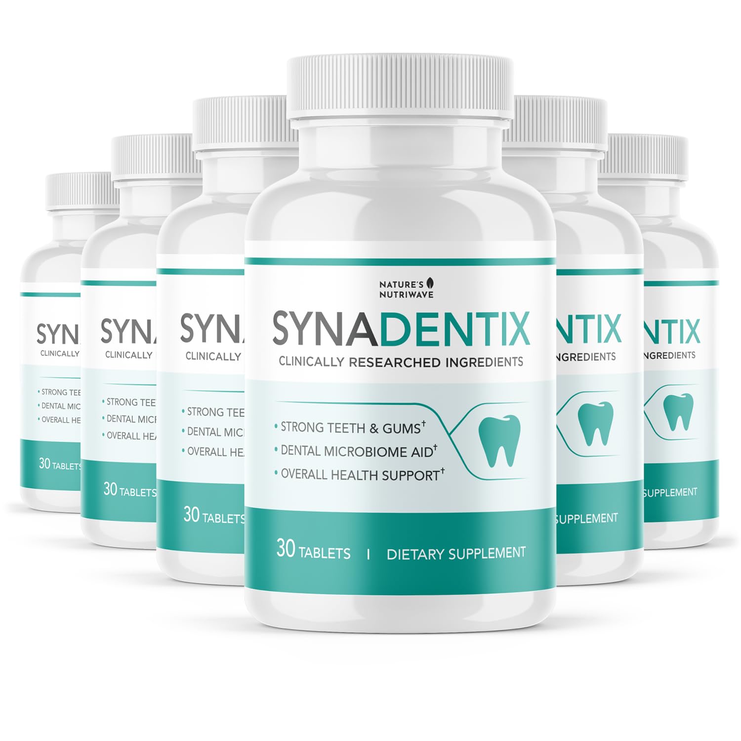 Nature’s NutriWave Synadentix Hydroxyapatite & Enzyme 180 Tablets