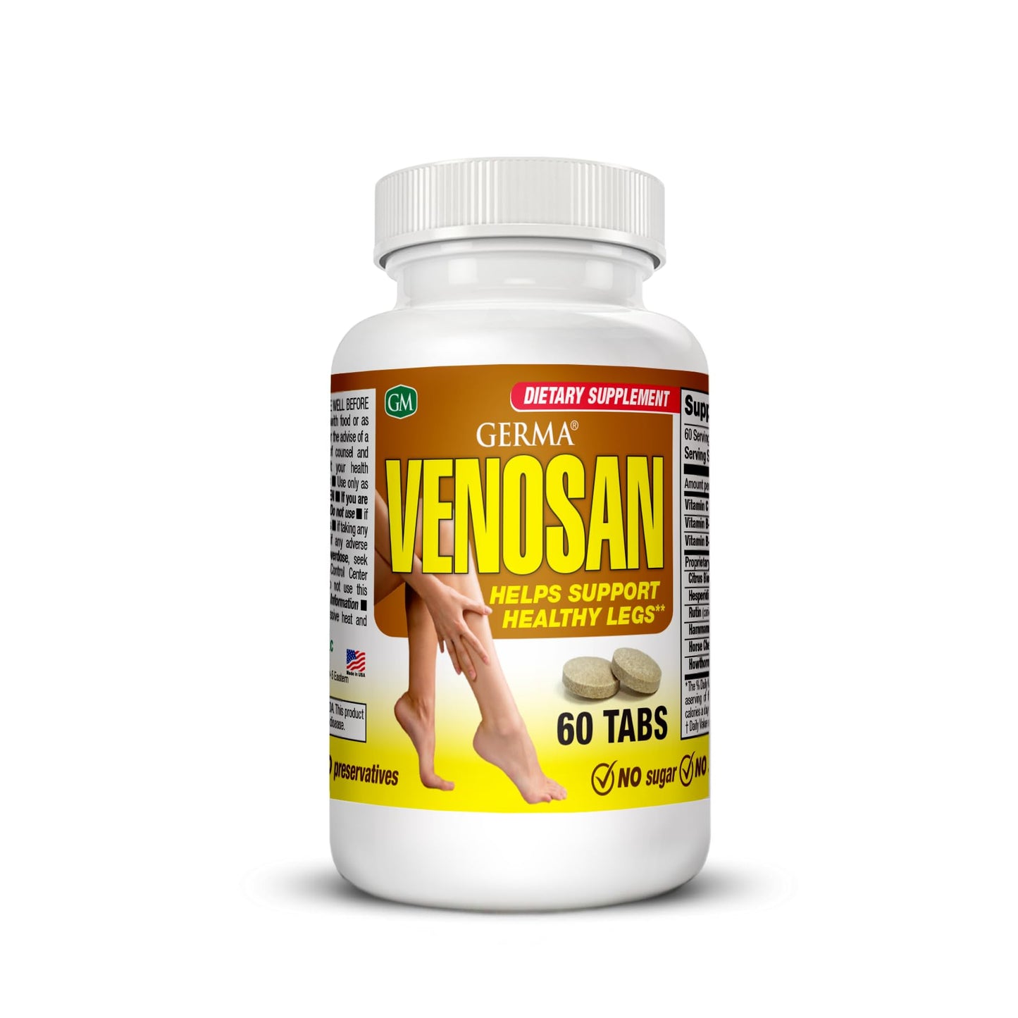 Germa Venosan Dietary Supplement Tablet, 60 Tablets