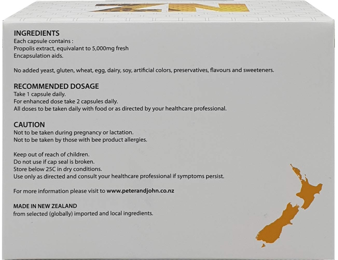 HEALTHFARM Propolis 5000 Flavonoids 70mg Capsule, 1 Count