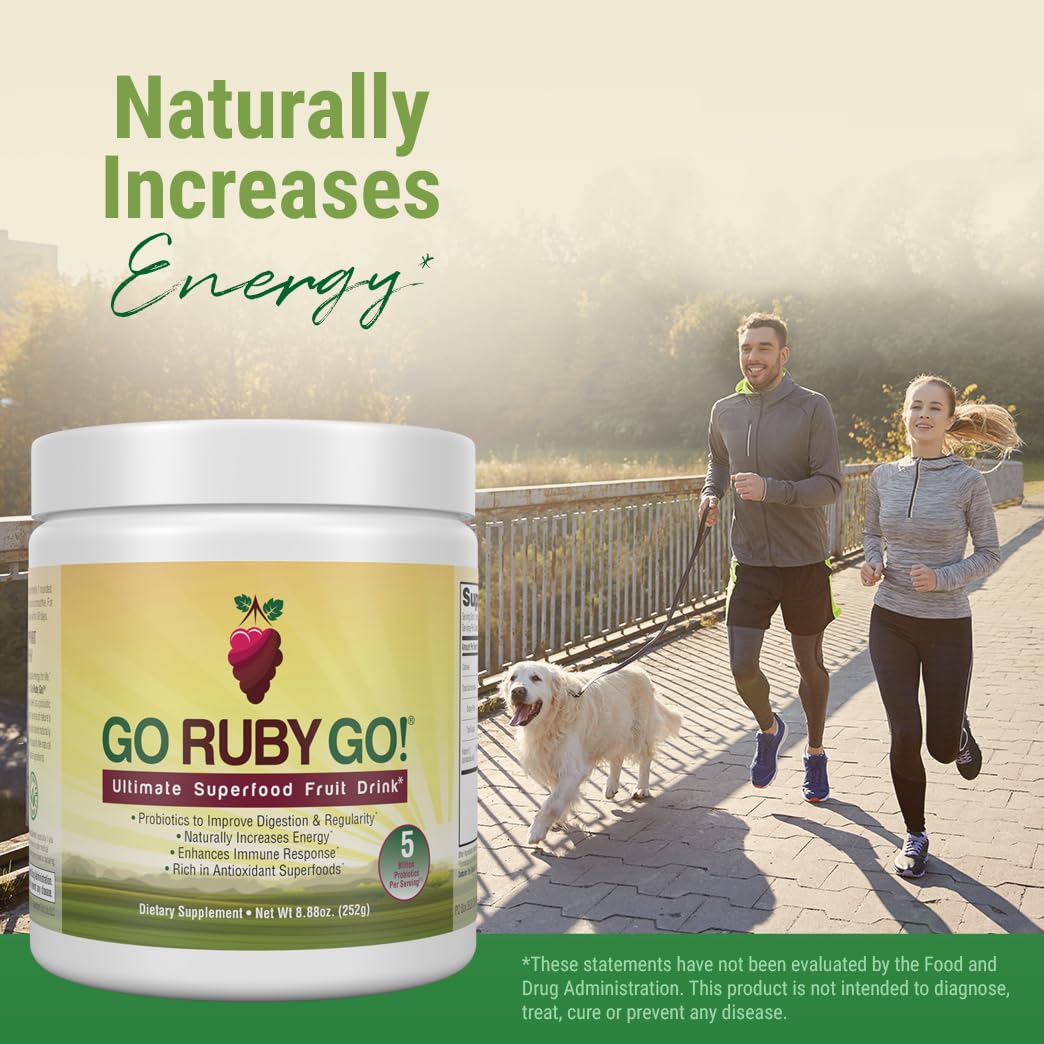 IVL GO Ruby GO! Red Superfood Powder, 1 Pack