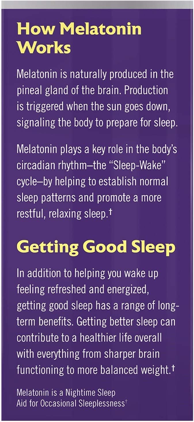 Natrol Advanced Sleep Melatonin Tablets Maximum Strength 10 mg, 720 Tablets