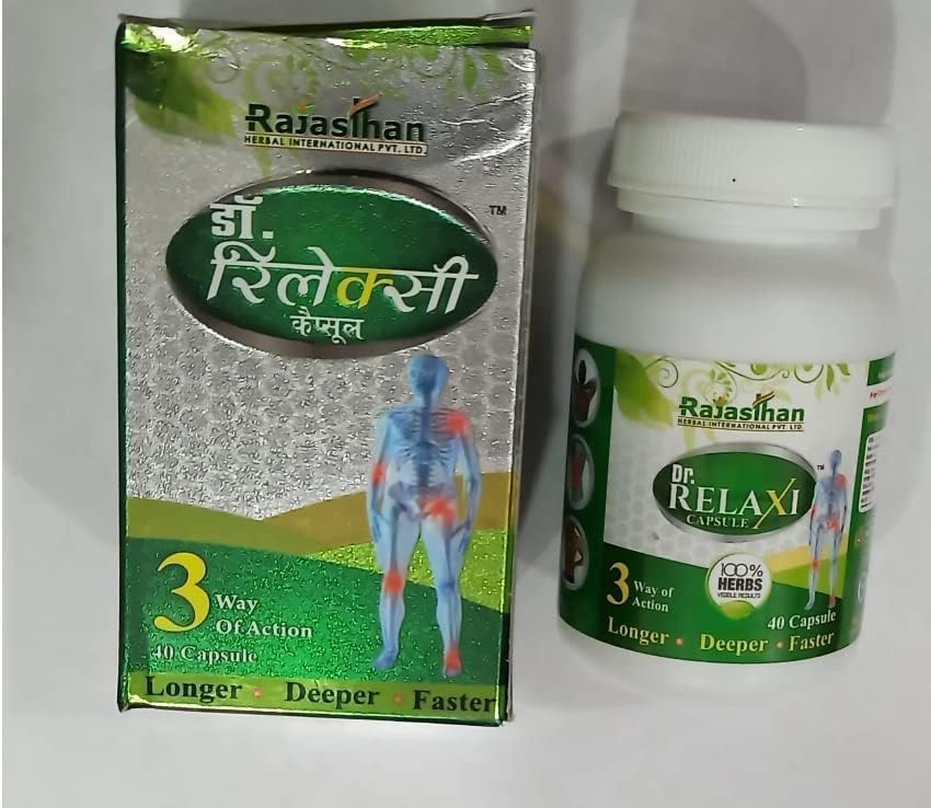 Generic Rajasthan Herbals Dr. Relaxi 40 Capsules