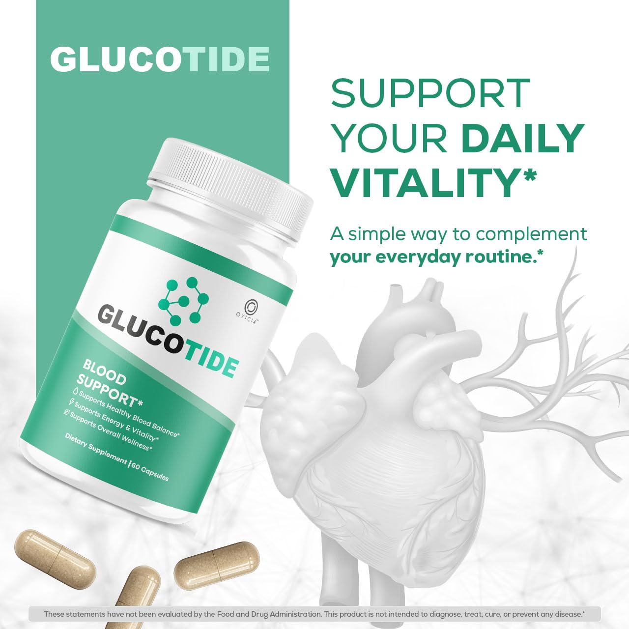 OVICIA Glucotide Capsules 120 Capsules