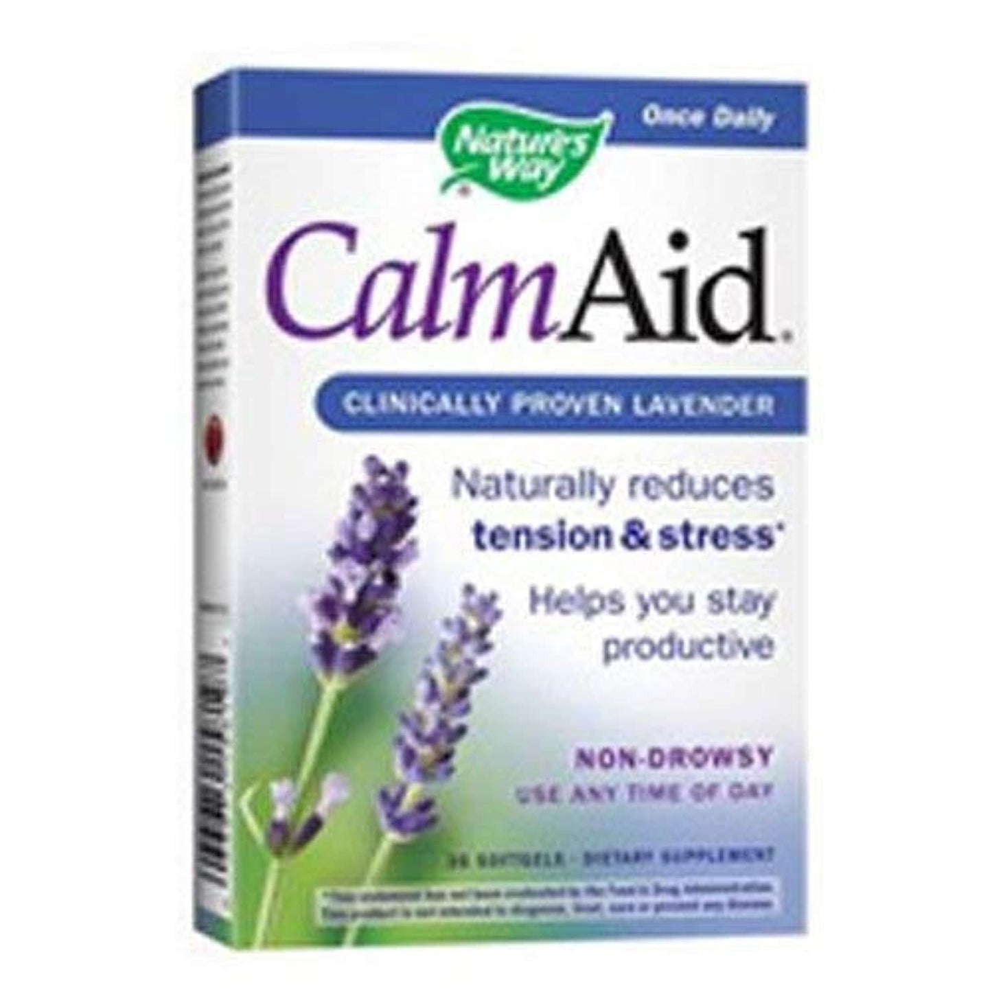 Nature's Way Calm Aid Clinical Lavender Softgel, 30 Softgels