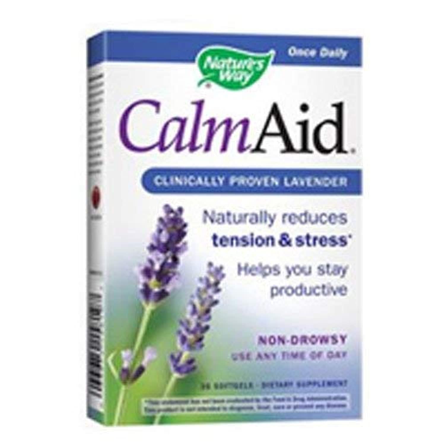 Nature's Way Calm Aid Clinical Lavender Softgel, 30 Softgels