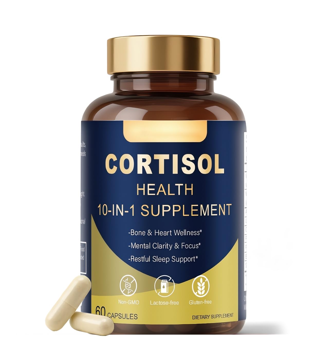 SERSANVE Cortisol Manager & Stress Support Supplement with Ashwagandha Gummy 60