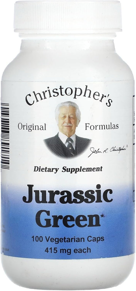 Christopher's Original Formulas Jurassic Green 415 mg 100 Vegetarian Capsules