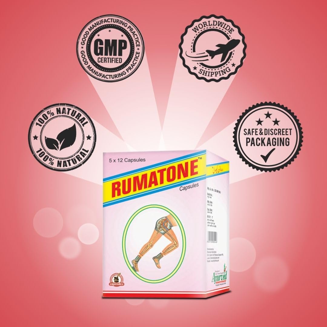 Generic Rumatone with Kesar, Karpur, Hartal for Joints Capsules 120