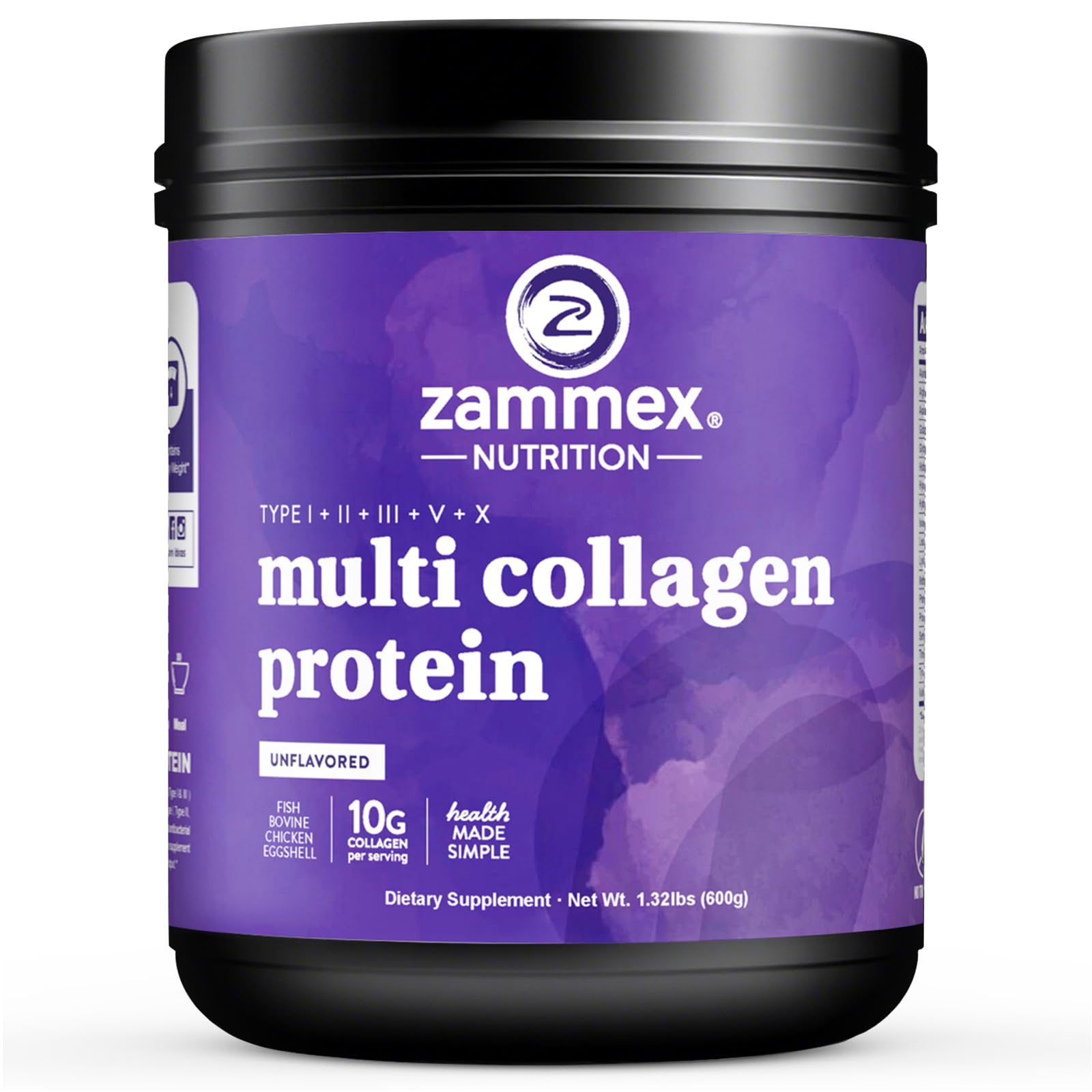 Zammex Multi Collagen Protein Powder 21