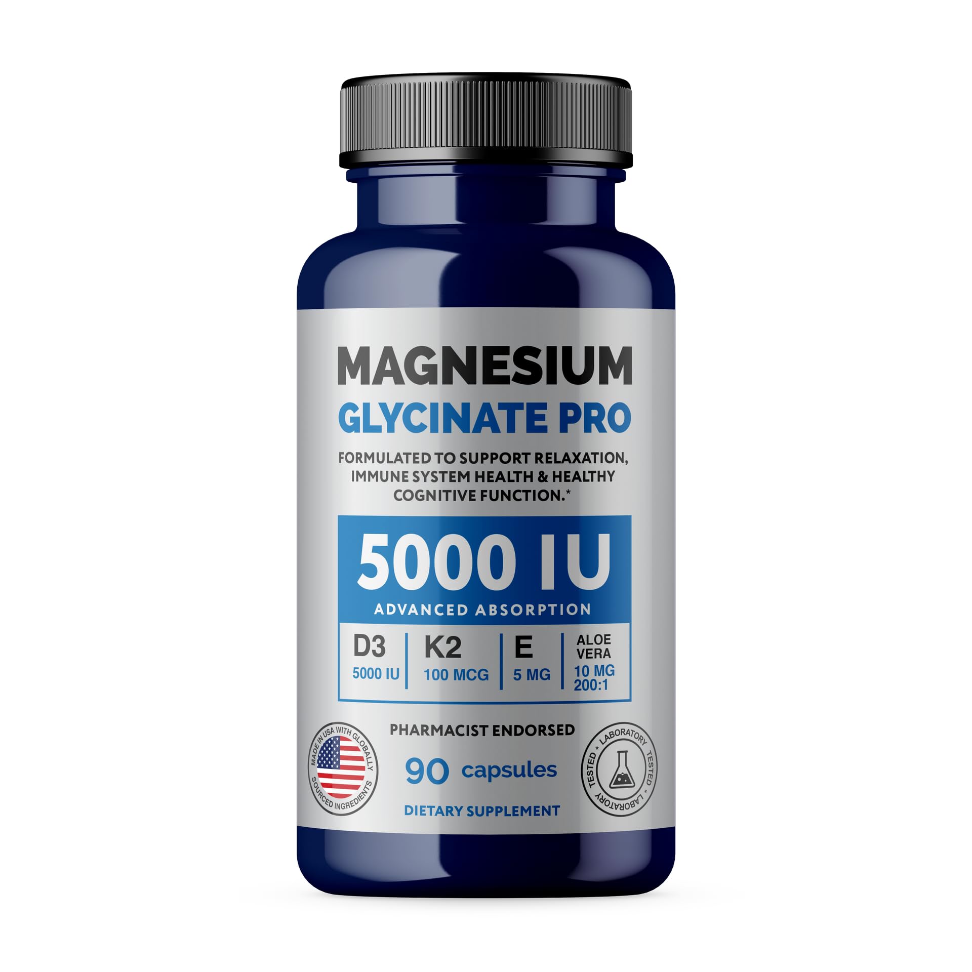 Beverly Hills Concierge Pharmacy Magnesium Glycinate Pro Capsules 90