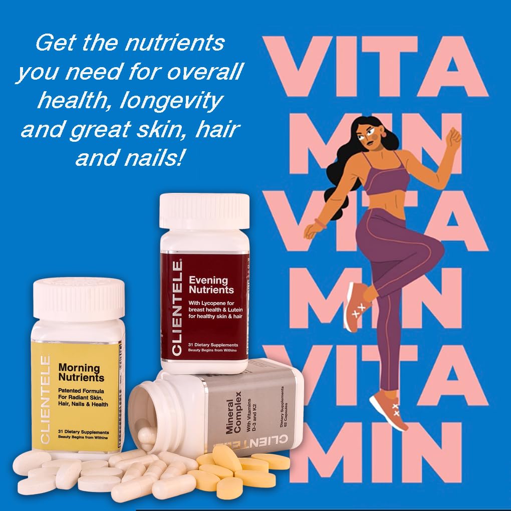 Clientele Daily Nutrient Supplements Capsules, 60 Capsules