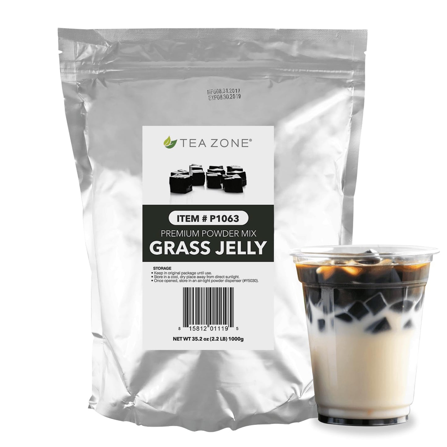 TEA ZONE Grass Jelly Powder 2.2 lb